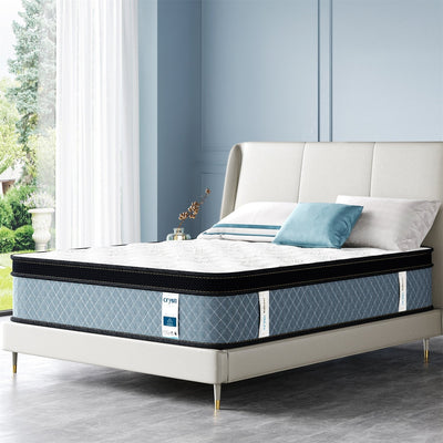 Matelas hybride moelleux de 14 pouces dans une boîte