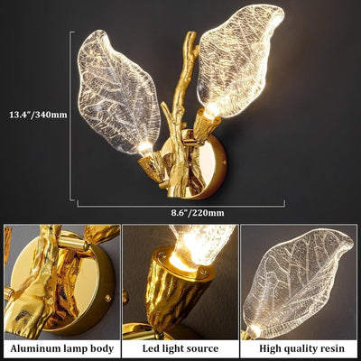 Applique murale bionique à 2 lumières KAYLA