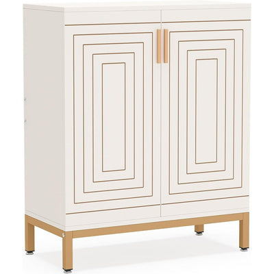 Meuble de rangement à chaussures moderne avec portes, 20 paires, 6 niveaux, pour entrée