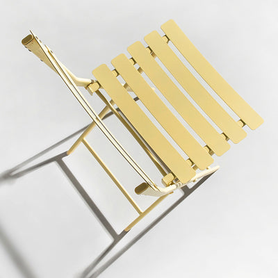 Ensemble bistro minimaliste de patio 3 pièces avec table ronde pliable et chaises - Ensemble bistro de patio 3 pièces