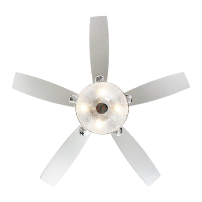 Ventilateur de plafond moderne à 4 lumières avec télécommande