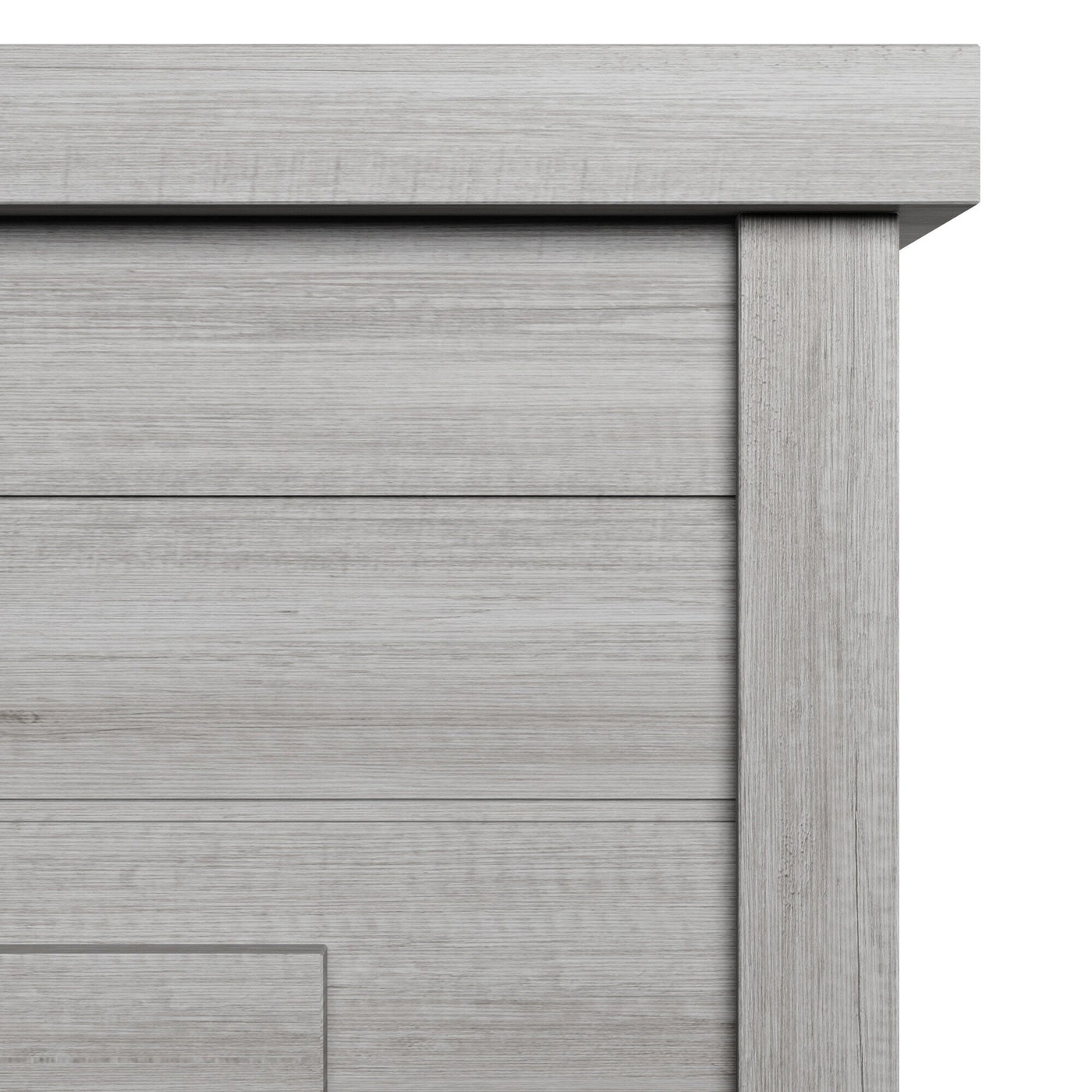 52 Manteau mural à clin avec insert de cheminée 3D