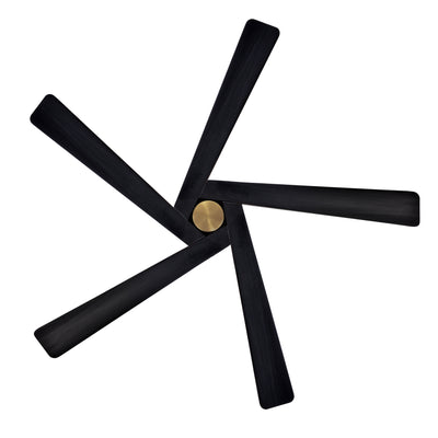 Ventilateur de plafond d'intérieur WINGBO 54 pouces avec moteur à courant continu sans éclairage - N/A