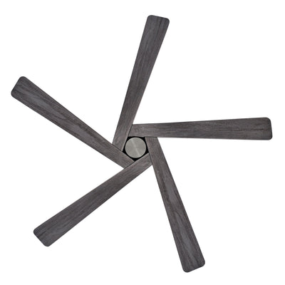 Ventilateur de plafond d'intérieur WINGBO 54 pouces avec moteur à courant continu sans éclairage - N/A