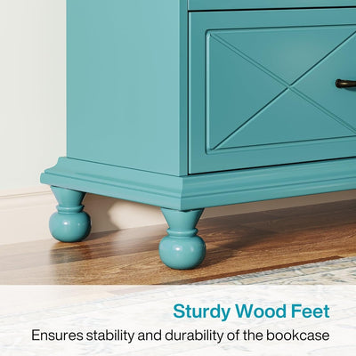 Bibliothèque à 6 étagères avec tiroir 71 pour salon