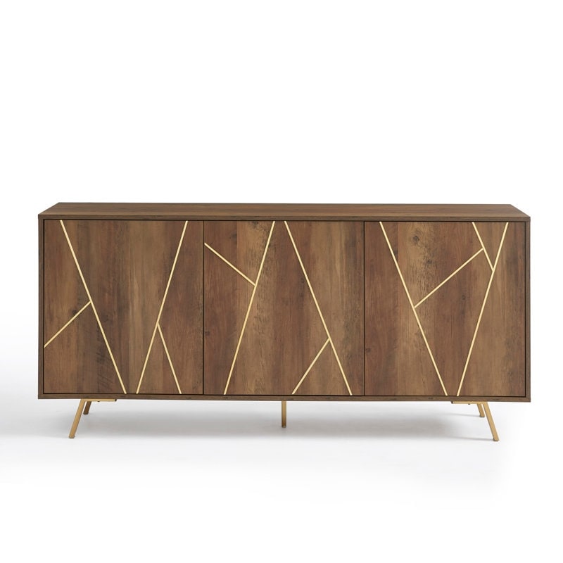 Buffets et buffets en bois de 63 po de largeur