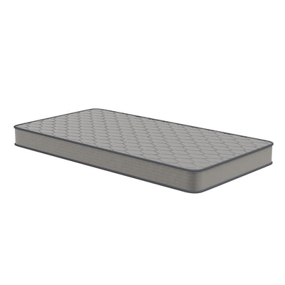 Matelas hybride à ressorts et plateau moyen