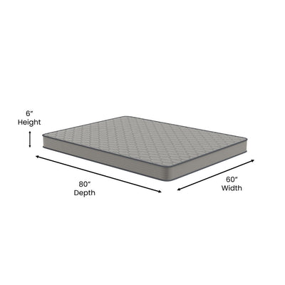 Matelas hybride à ressorts et plateau moyen