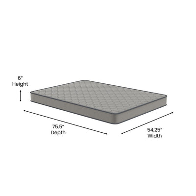Matelas hybride à ressorts et plateau moyen