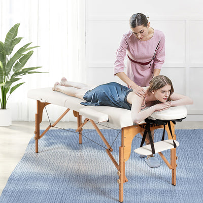 Table de massage portable 84''L réglable pour le visage, le spa et le tatouage avec transport