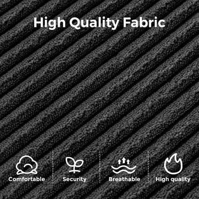 Canapé-lit pliant en velours côtelé 8 places, simple