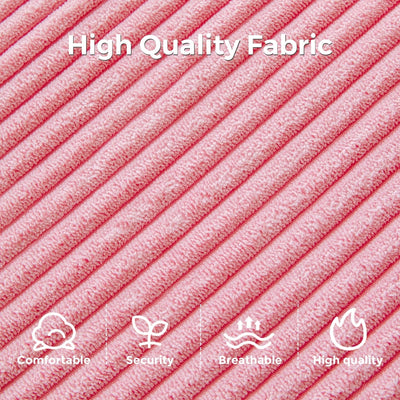 Canapé-lit pliant en velours côtelé 8 places, simple