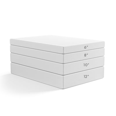 Matelas en mousse à mémoire de forme gel de qualité supérieure SoftNest Rejuv Collection de 8 pouces