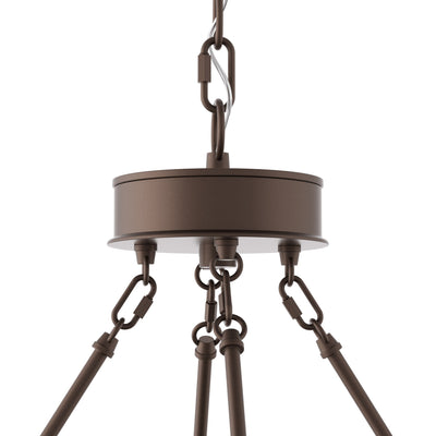 Lustre Acroma Farmhouse à 12 lumières, 40 po, en forme de roue de chariot, certifié UL - 40 po P x 138 po H