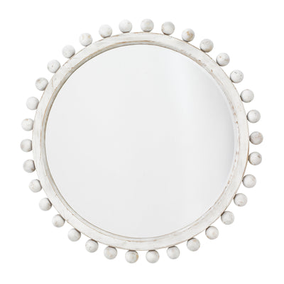 Miroir rond en bois Alden Décor Orion, naturel
