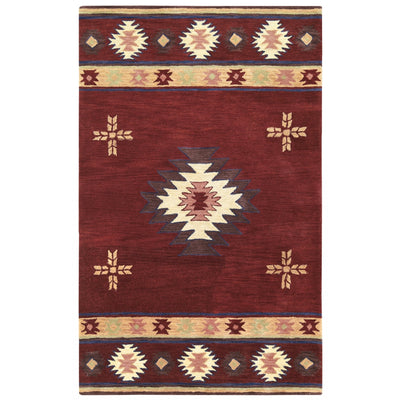 Tapis en laine touffeté à la main Alora Decor Ryder Southwestern