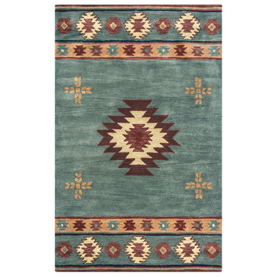 Tapis en laine touffeté à la main Alora Decor Ryder Southwestern
