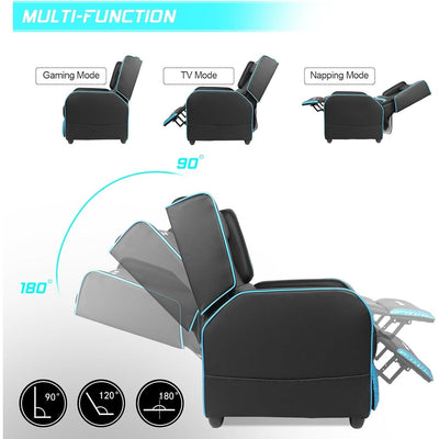 Canapé inclinable ergonomique en cuir PU BOSSIN pour salon