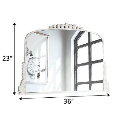 Miroir mural en arc, miroirs d'appoint baroques - 36 × 23