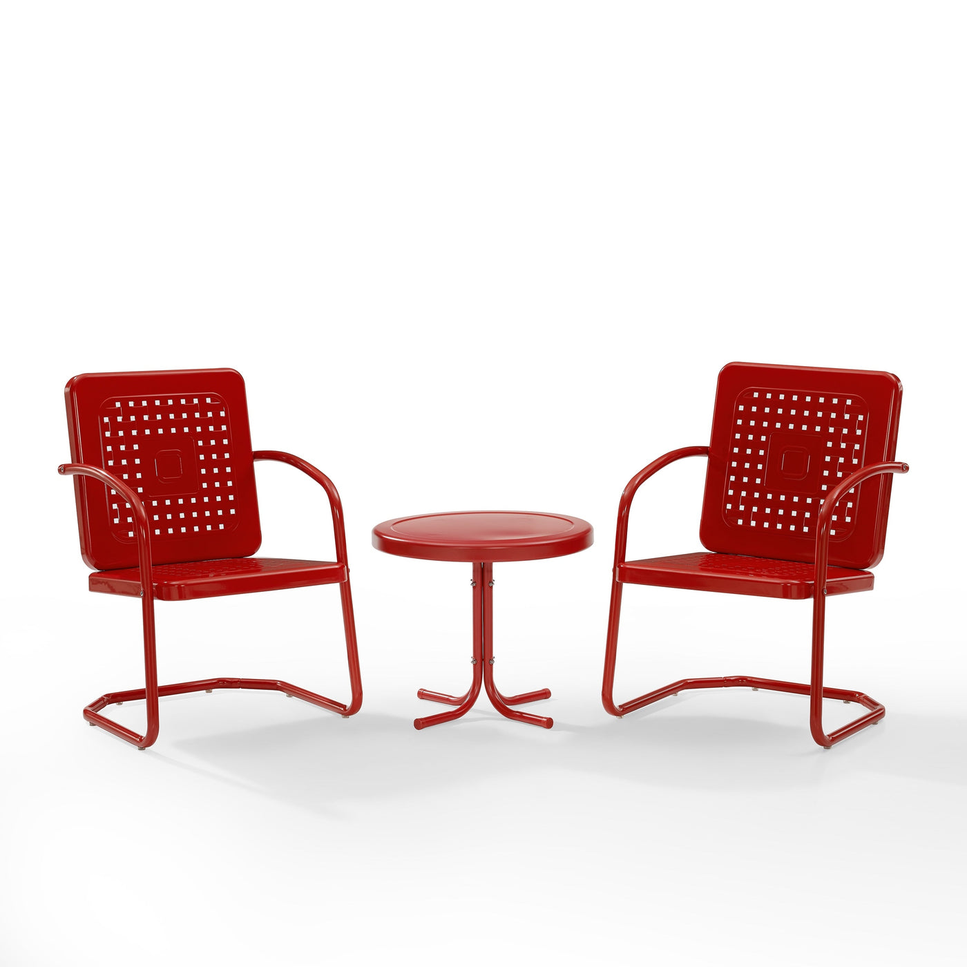 Ensemble de chaises d'extérieur Crosley Bates 3 pièces - 84 L x 22 P x 35 H