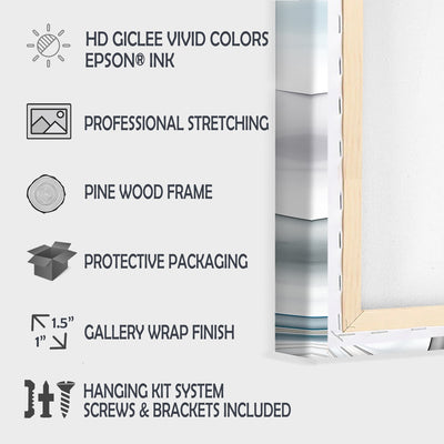 Coucher de soleil au bord de mer - Toile murale