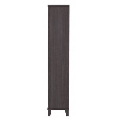 Bibliothèque haute à 5 étagères Bush Furniture Somerset avec tablettes réglables