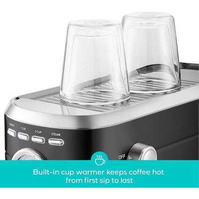 Machine à expresso CASABREWS CM5418 20 bars avec buse vapeur pour mousse de lait