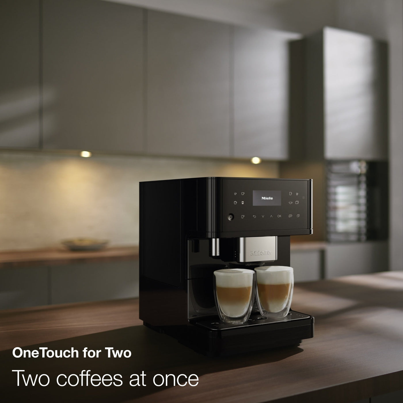 Machine à café de comptoir Miele CM 6160 MilkPerfection - Noir obsidienne