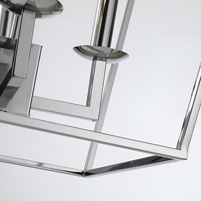 Lustre suspendu style lanterne à bougie pour escalier ou îlot de cuisine - N/A