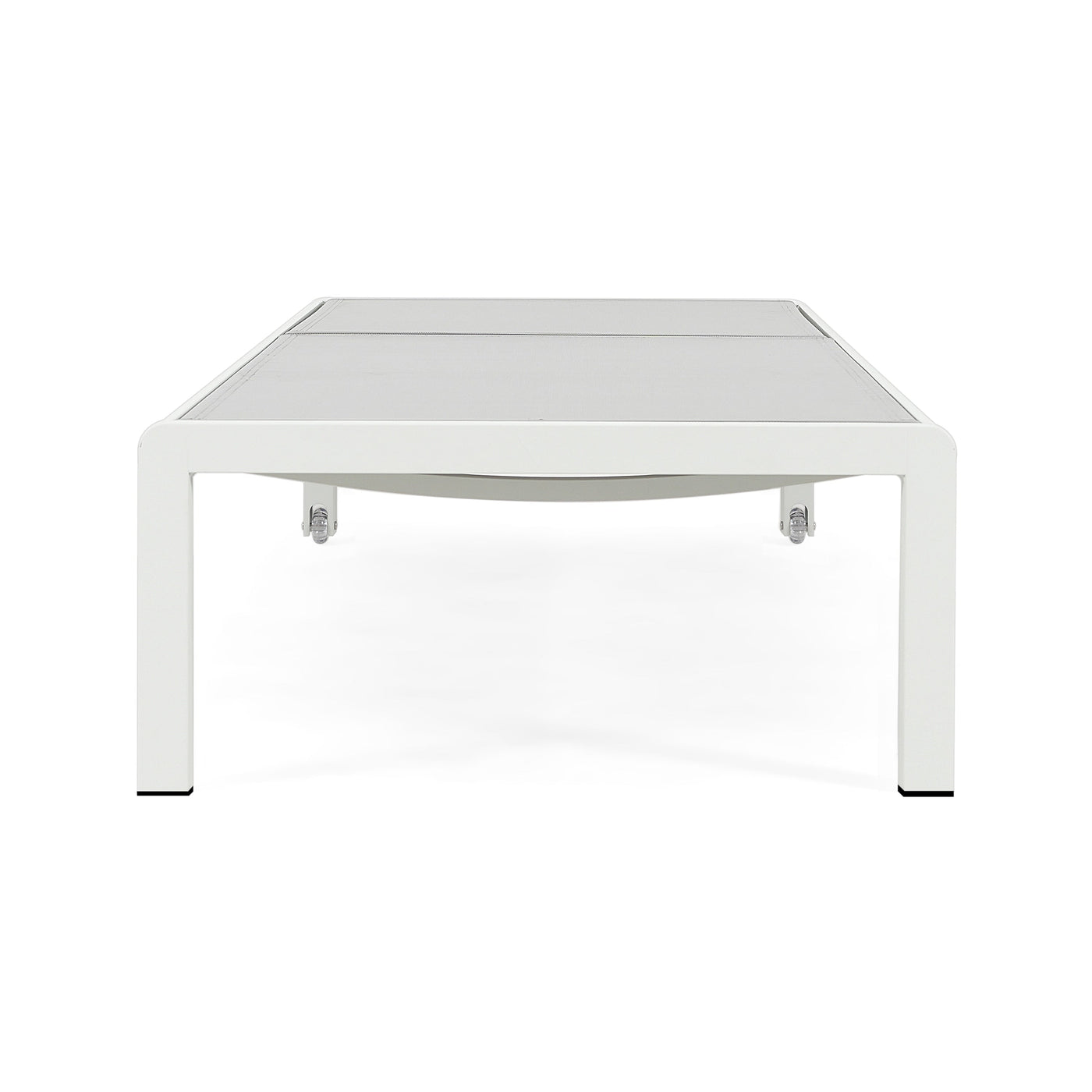 Chaise longue d'extérieur en aluminium Cape Coral (lot de 2) par Christopher Knight Home - 77,56 po x 25,20 po x 11,80 po