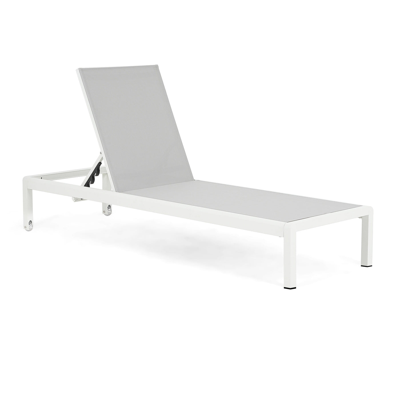 Chaise longue d'extérieur en aluminium Cape Coral (lot de 2) par Christopher Knight Home - 77,56 po x 25,20 po x 11,80 po