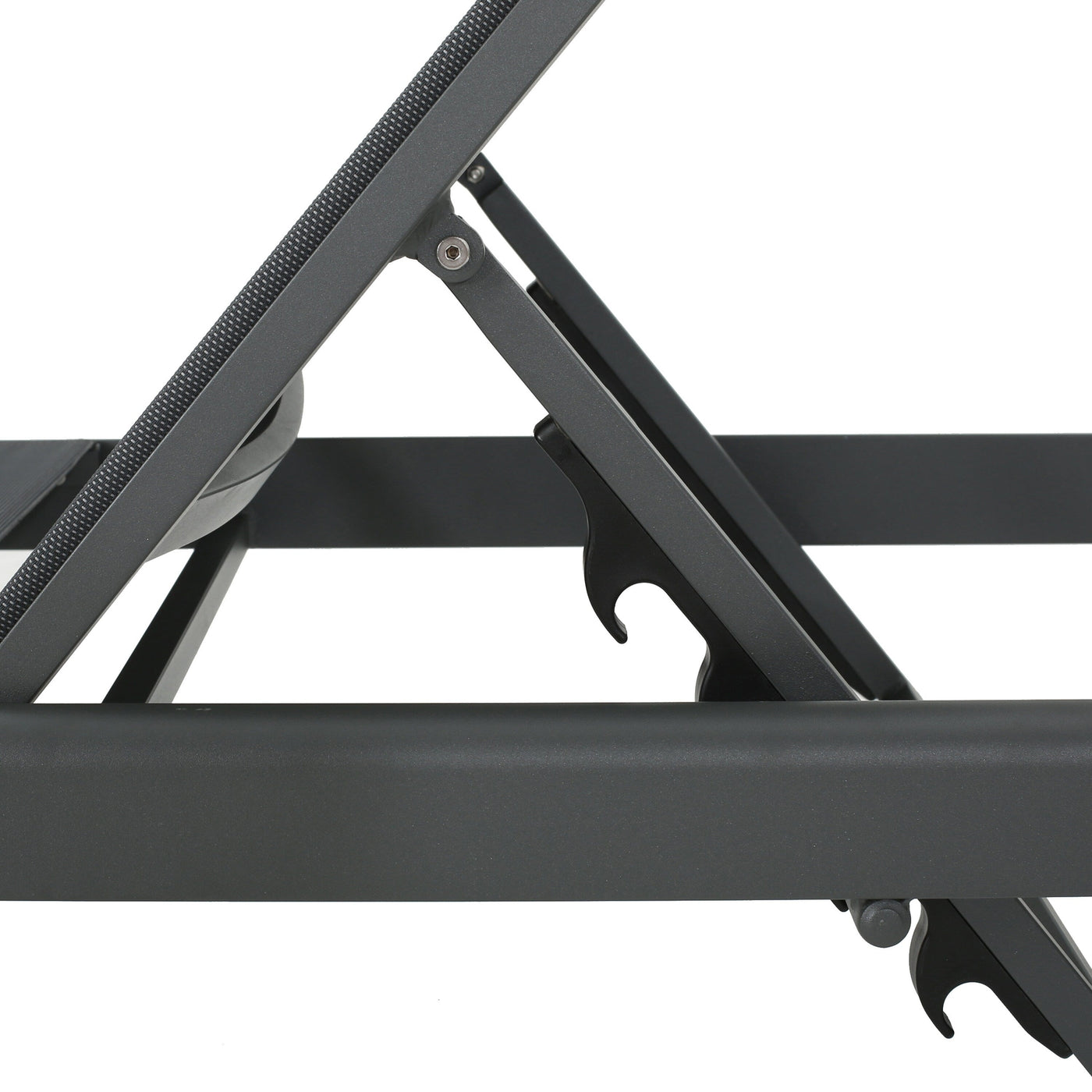 Chaise longue d'extérieur en aluminium Cape Coral (lot de 2) par Christopher Knight Home - 77,56 po x 25,20 po x 11,80 po