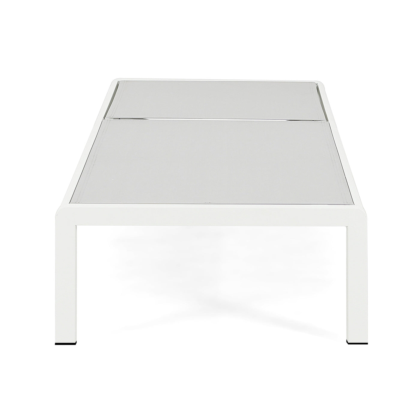 Chaise longue d'extérieur en aluminium Cape Coral (lot de 2) par Christopher Knight Home - 77,56 po x 25,20 po x 11,80 po