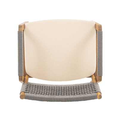 Ensemble de salle à manger d'extérieur Captef 5 pièces en bois d'acacia par Christopher Knight Home