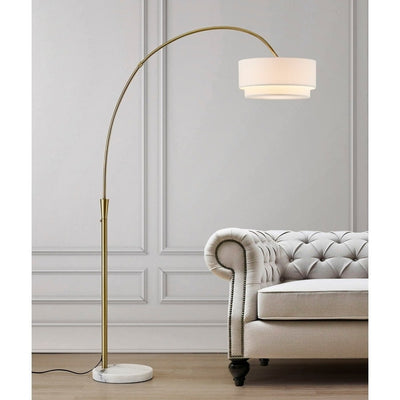 Lampadaire en arche Carson Carrington Flam de 81 pouces