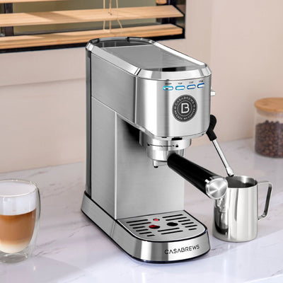 CASABREWS CM5418 Machine à expresso de base 20 bars avec mousse de lait pour la maison