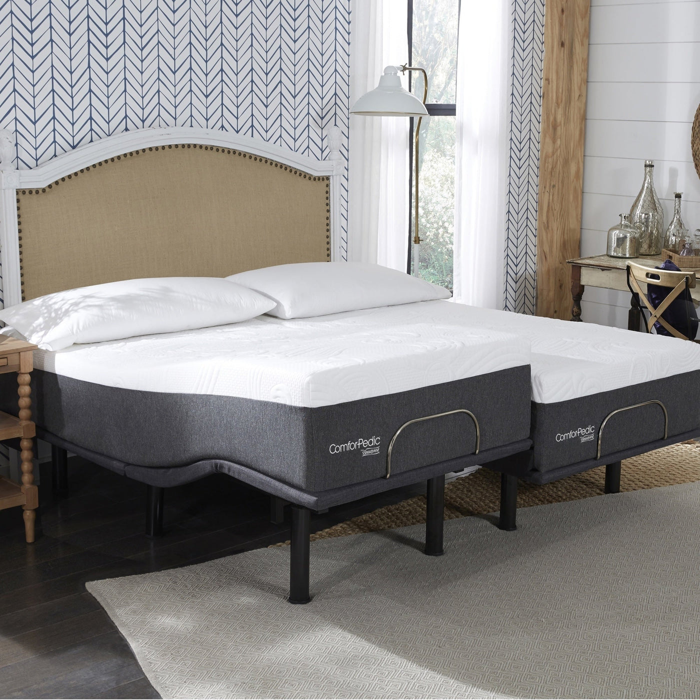 Ensemble matelas et lit réglable ComforPedic de BeautyRest de 14 pouces