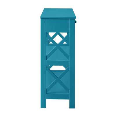 Console Oxford à 1 tiroir avec étagères Convenience Concepts