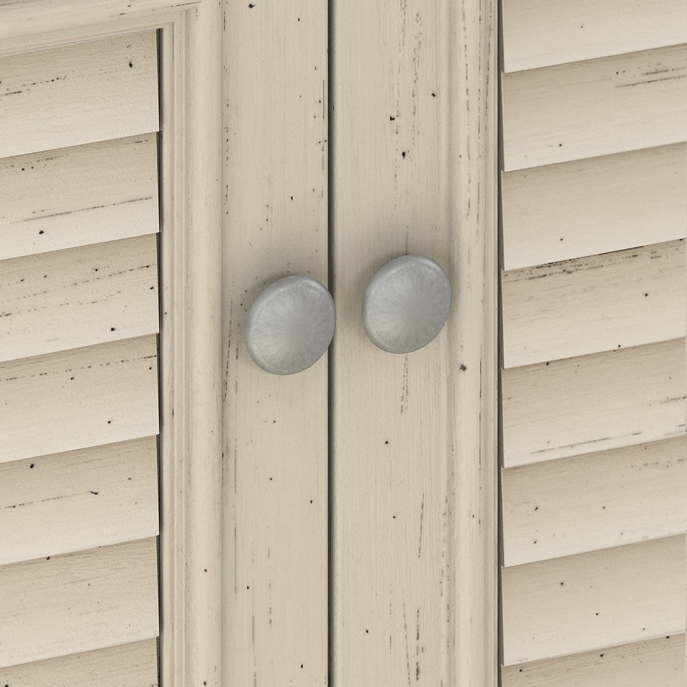 Armoire de rangement Fairview avec portes et étagères par Bush Furniture - 31,73 L x 12,76 l x 30,71 H