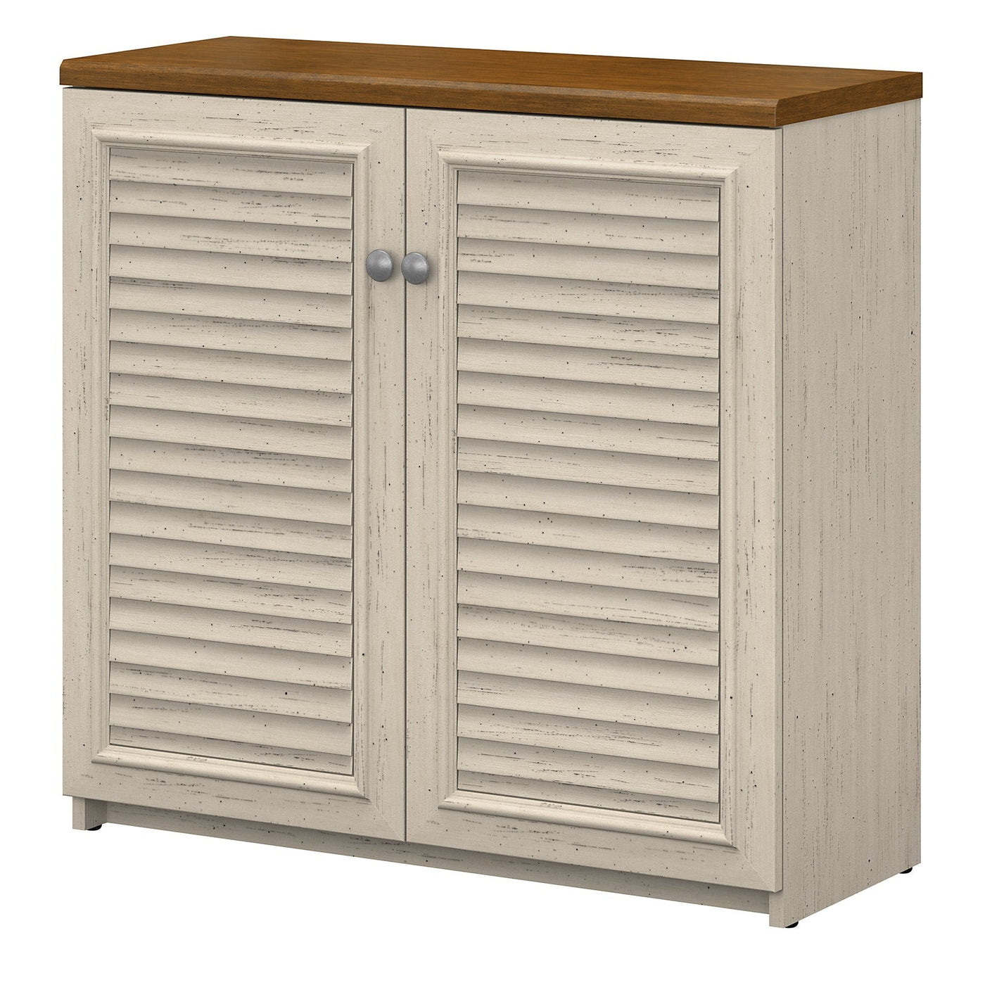 Armoire de rangement Fairview avec portes et étagères par Bush Furniture - 31,73 L x 12,76 l x 30,71 H