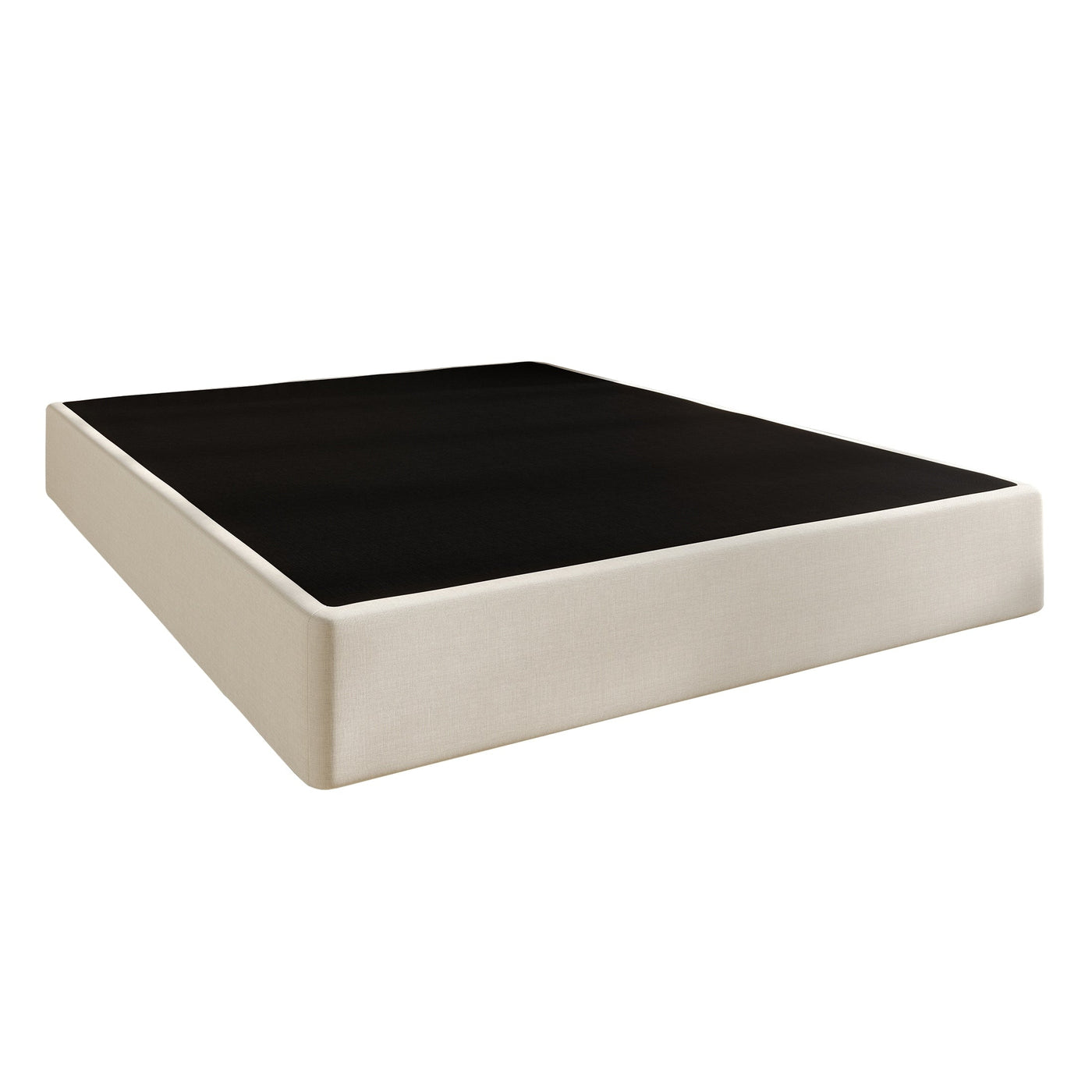 Sommier tapissier en métal et lin rembourré CraftPorch