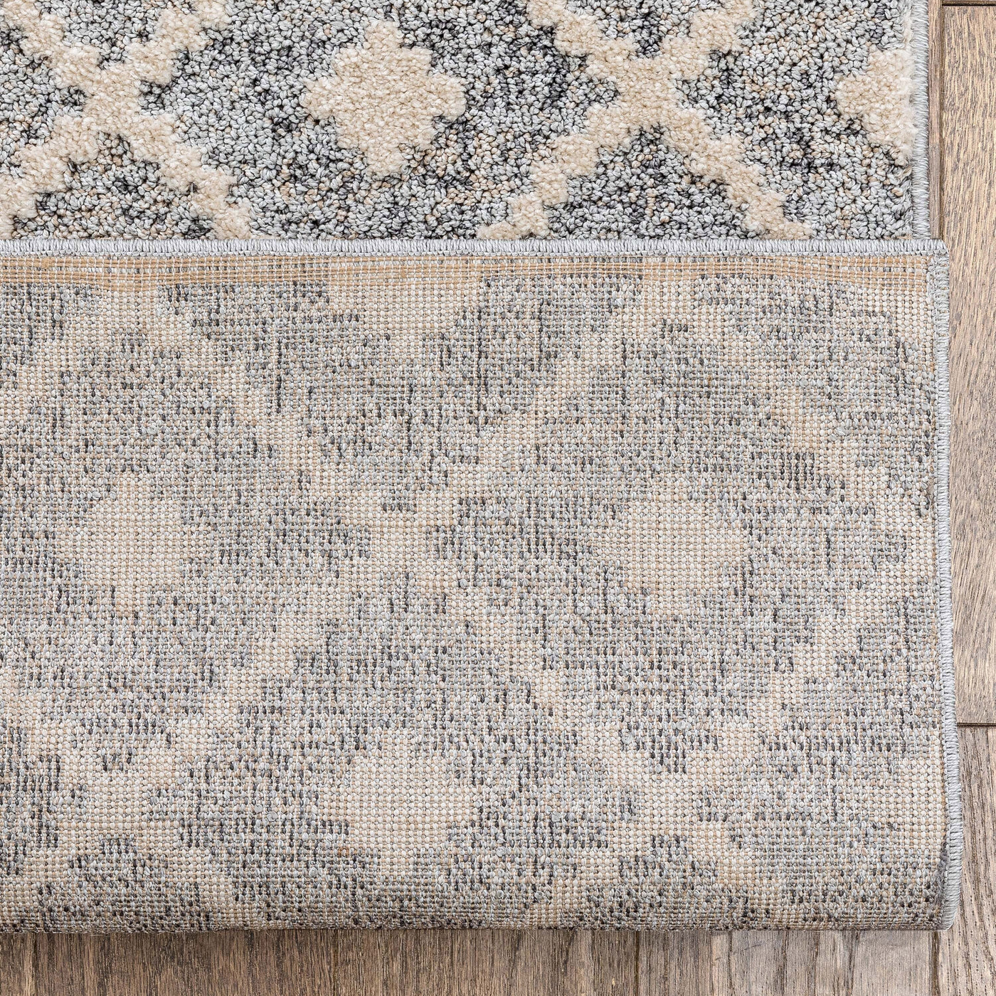 Tapis d'escalier moderne Harlow Trellis sur mesure