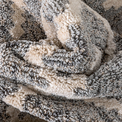 Tapis d'escalier moderne Harlow Trellis sur mesure