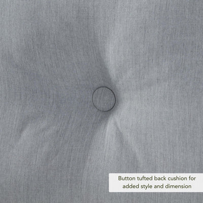 Ensemble de coussins d'extérieur à siège profond Sunbrella de qualité supérieure, 2 pièces