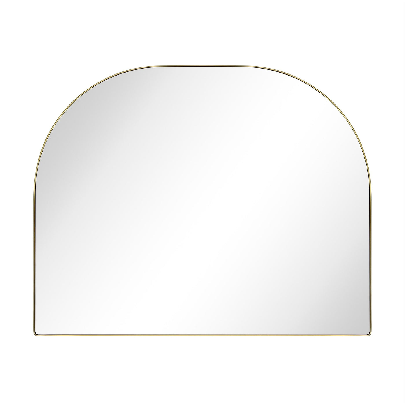 Grand miroir arqué TEHOME Dezerae pour manteau de cheminée, 40'' L x 32'' H