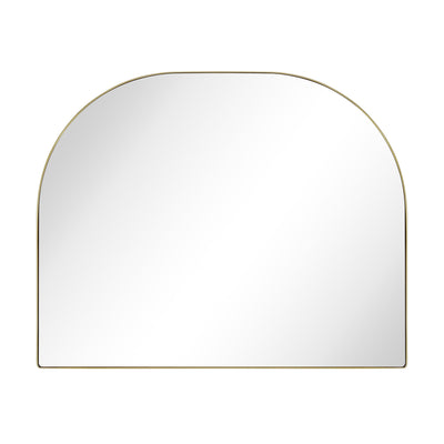 Grand miroir arqué TEHOME Dezerae pour manteau de cheminée, 40'' L x 32'' H