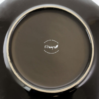 Service de table Elama Floral Accents 16 pièces en grès bleu