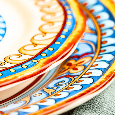 Service de table 16 pièces Euro Ceramica Duomo (service pour 4) - Style italien