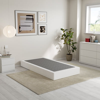 Ressort métallique à profil bas de 5 pouces, structure robuste avec revêtement gris