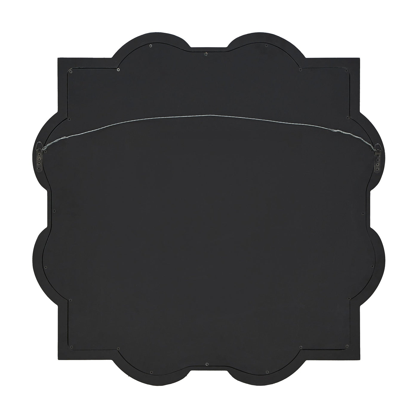 Miroir mural à panneaux argentés antiques Fantina par iNSPIRE Q Classic